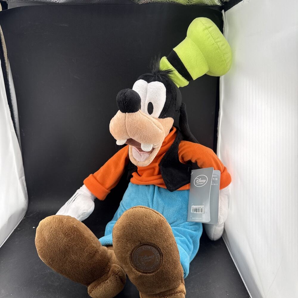 Official Disney Store Goofy Plush 21" Large Stuffed Toy Authentic New With Tags